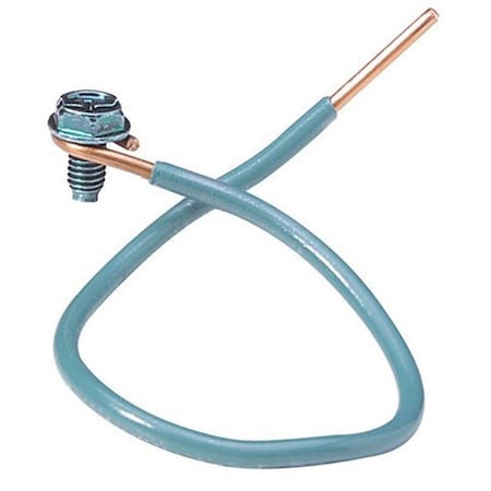 Keen 18100 6 in. 12 Gauge Grounding Wire, 10PK KE151233